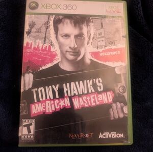 Tony Hawk's American Wasteland Xbox 360 Game Complete Game Case Manuals EUC